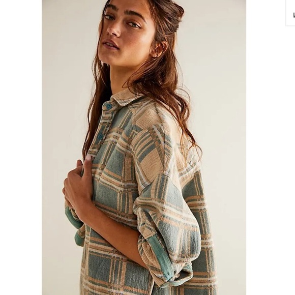{Free People} We the Free Arizona Sky Jacquard Jacket - Picture 4 of 10